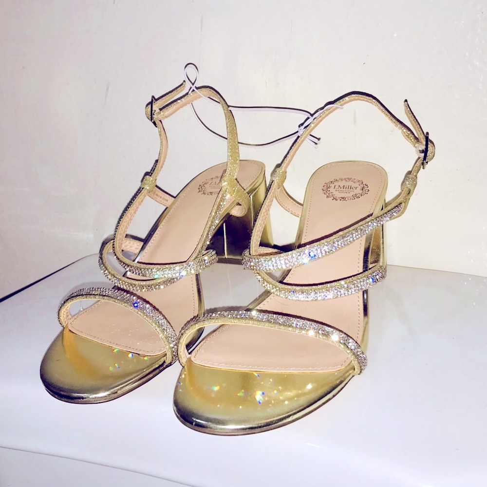 I.Miller Women’s Heeled Glitter Sandals
